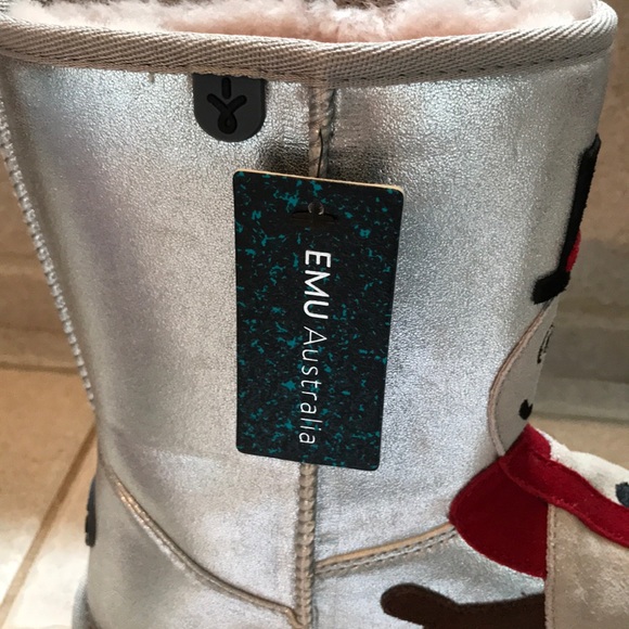 Emu Snowman ⛄️ Boots 100%Merino wool lining NWT - Picture 4 of 8